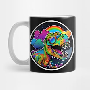 Colorful Dinosaurs Sticker UV Colors #1 Mug